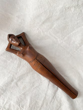 Load image into Gallery viewer, Vintage Handcarved Wooden Female Nude Nutcracker
